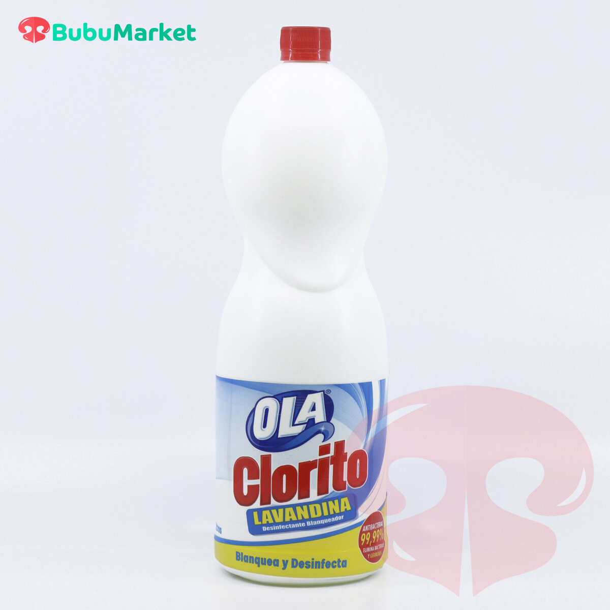 LAVANDINA OLA CLORITO DESINFECTANTE BLANQUEADOR DE 2 L. LAVANDINA OLA CLORITO DESINFECTANTE BLANQUEADOR DE 2 L.