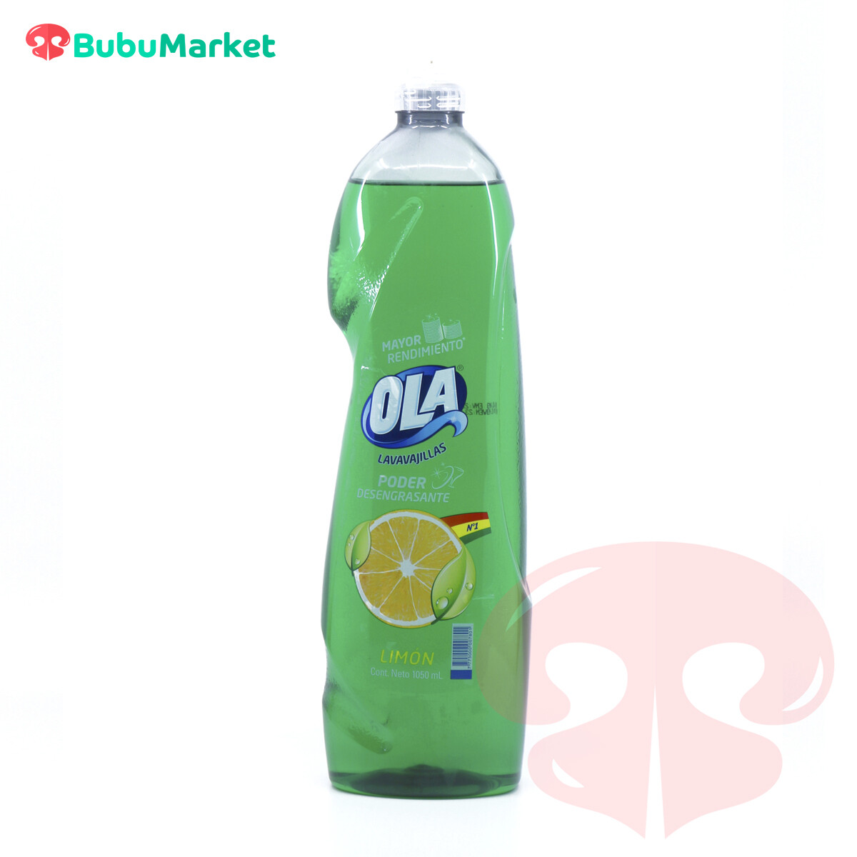 LAVAVAJILLAS OLA PODER DESENGRASANTE LIMON DE 1050 ML. LAVAVAJILLAS OLA PODER DESENGRASANTE LIMON DE 1050 ML.