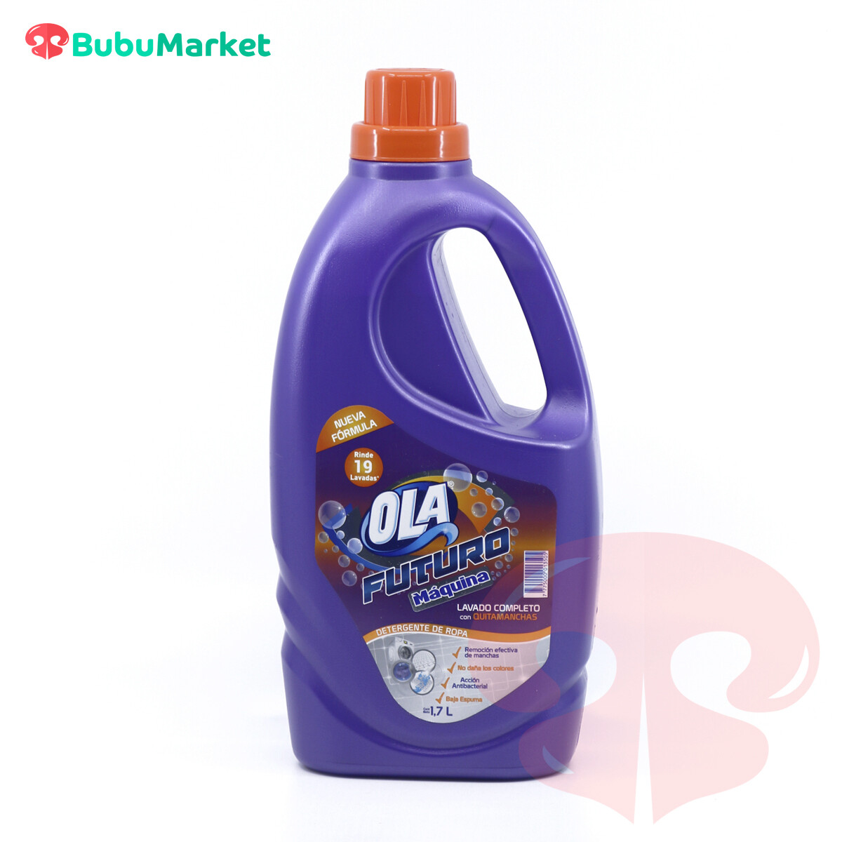 DETERGENTE LIQUIDO OLA FUTURO MAQUINA DE 1,7 L. DETERGENTE LIQUIDO OLA FUTURO MAQUINA DE 1,7 L.