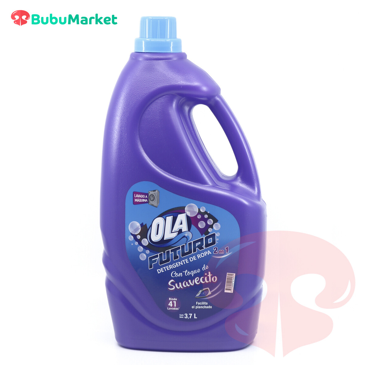 DETERGENTE LIQUIDO OLA FUTURO CON TOQUE SUAVECITO DE 3,7 L. DETERGENTE LIQUIDO OLA FUTURO CON TOQUE SUAVECITO DE 3,7 L.