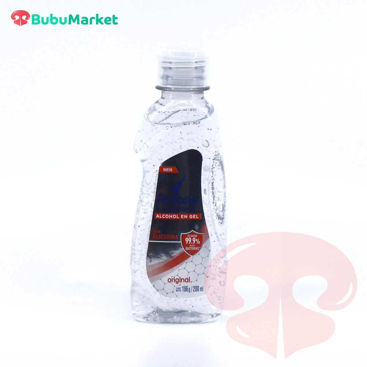 ALCOHOL EN GEL, SANITIZADOR, REXONA CON GLISERINA DE 200 ML. ALCOHOL EN GEL, SANITIZADOR, REXONA CON GLISERINA DE 200 ML.