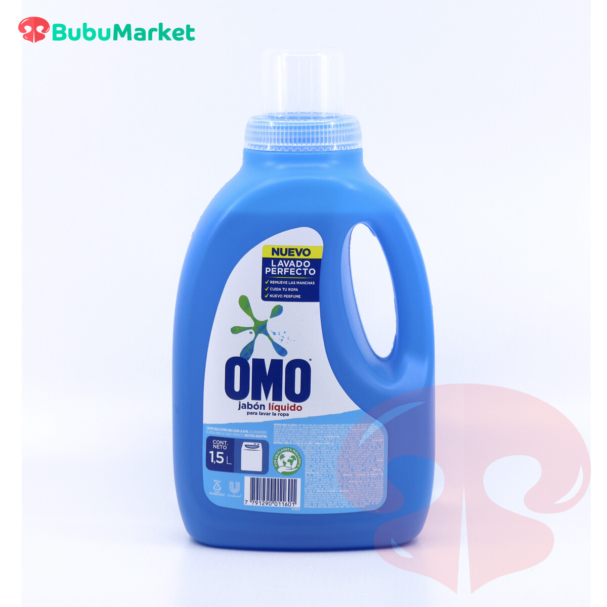 DETERGENTE LIQUIDO OMO LAVADO DE ROPA DE 1.5 L. DETERGENTE LIQUIDO OMO LAVADO DE ROPA DE 1.5 L.