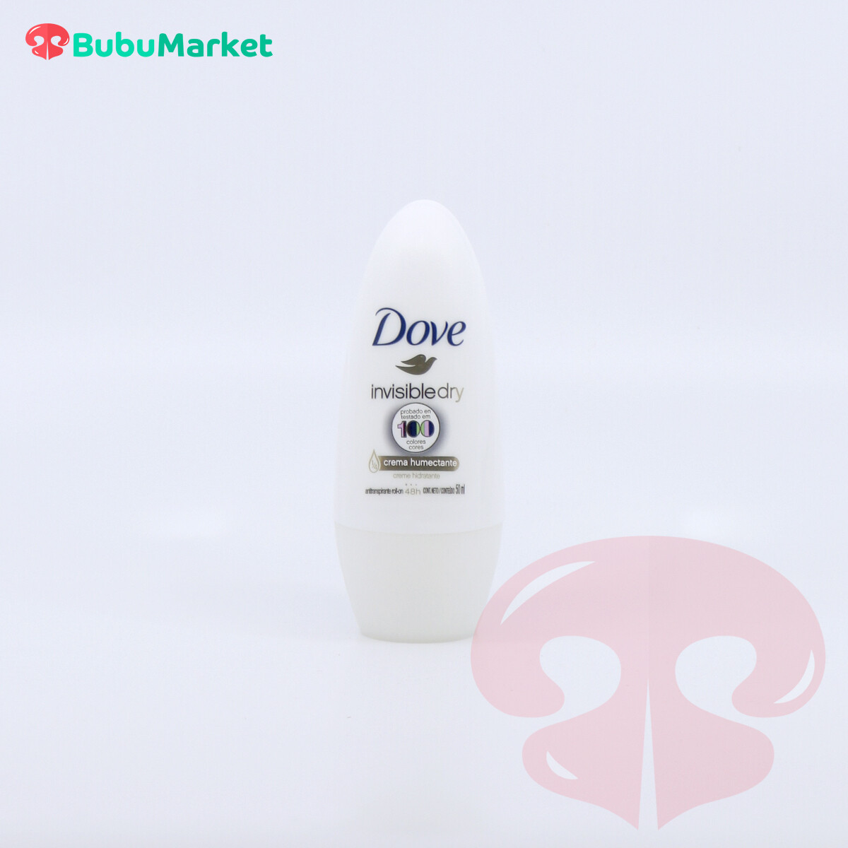 DESODORANTE ROLL ON DOVE INVISIBLE DRY CREMA HUMECTANTE 48 H 50 ML DESODORANTE ROLL ON DOVE INVISIBLE DRY CREMA HUMECTANTE 48 H 50 ML