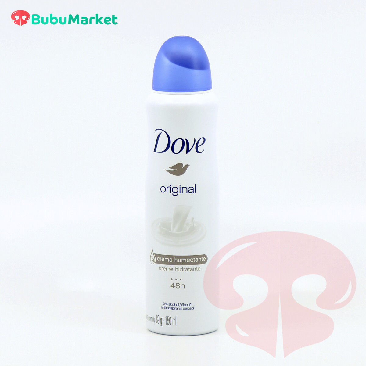 DESODORANTE SPRAY DOVE ORIGINAL CREMA HUMECTANTE 48 H 150 ML. DESODORANTE SPRAY DOVE ORIGINAL CREMA HUMECTANTE 48 H 150 ML.