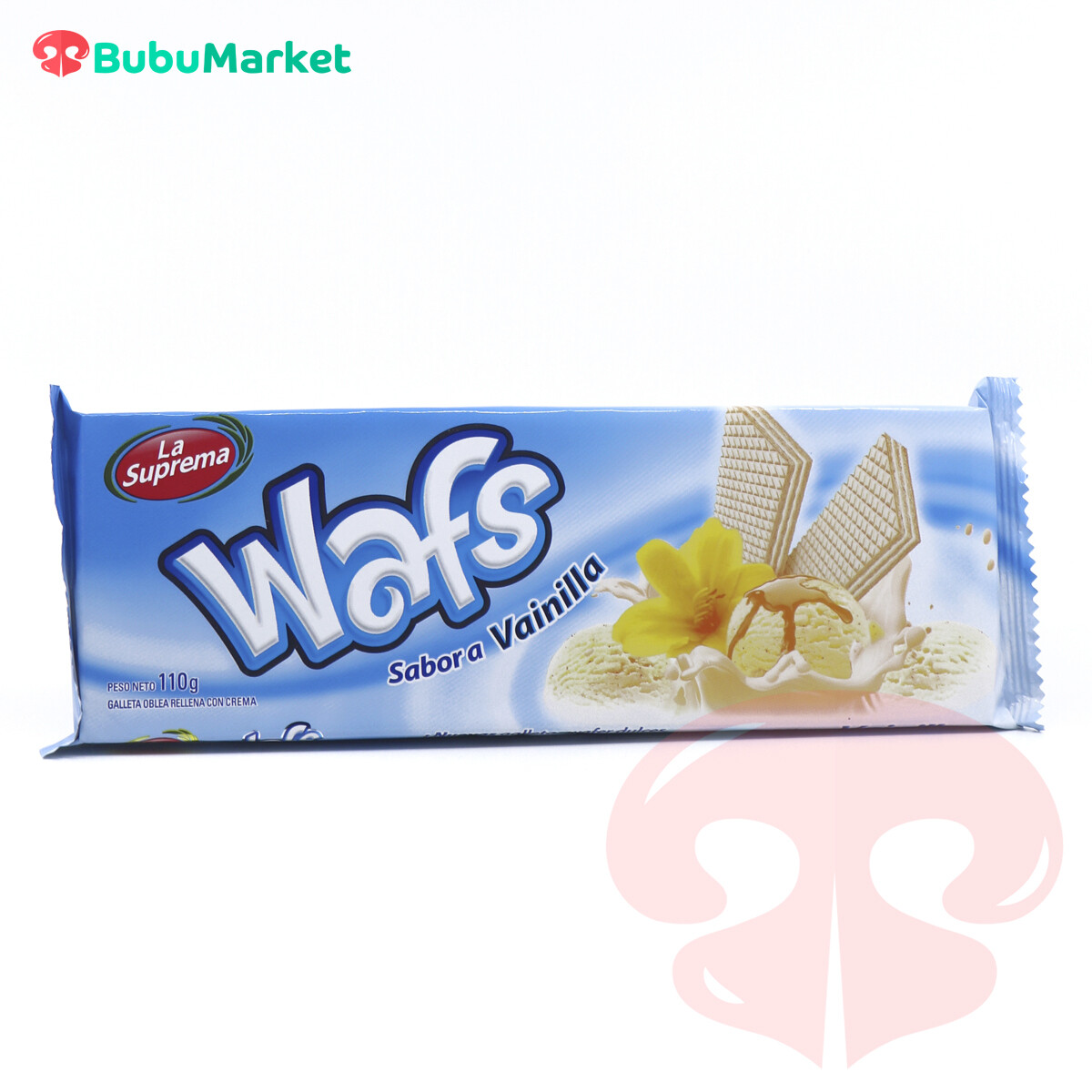 GALLETAS WAFS LA SUPREMA SABOR VAINILLA DE 110 GR. GALLETAS WAFS LA SUPREMA SABOR VAINILLA DE 110 GR.