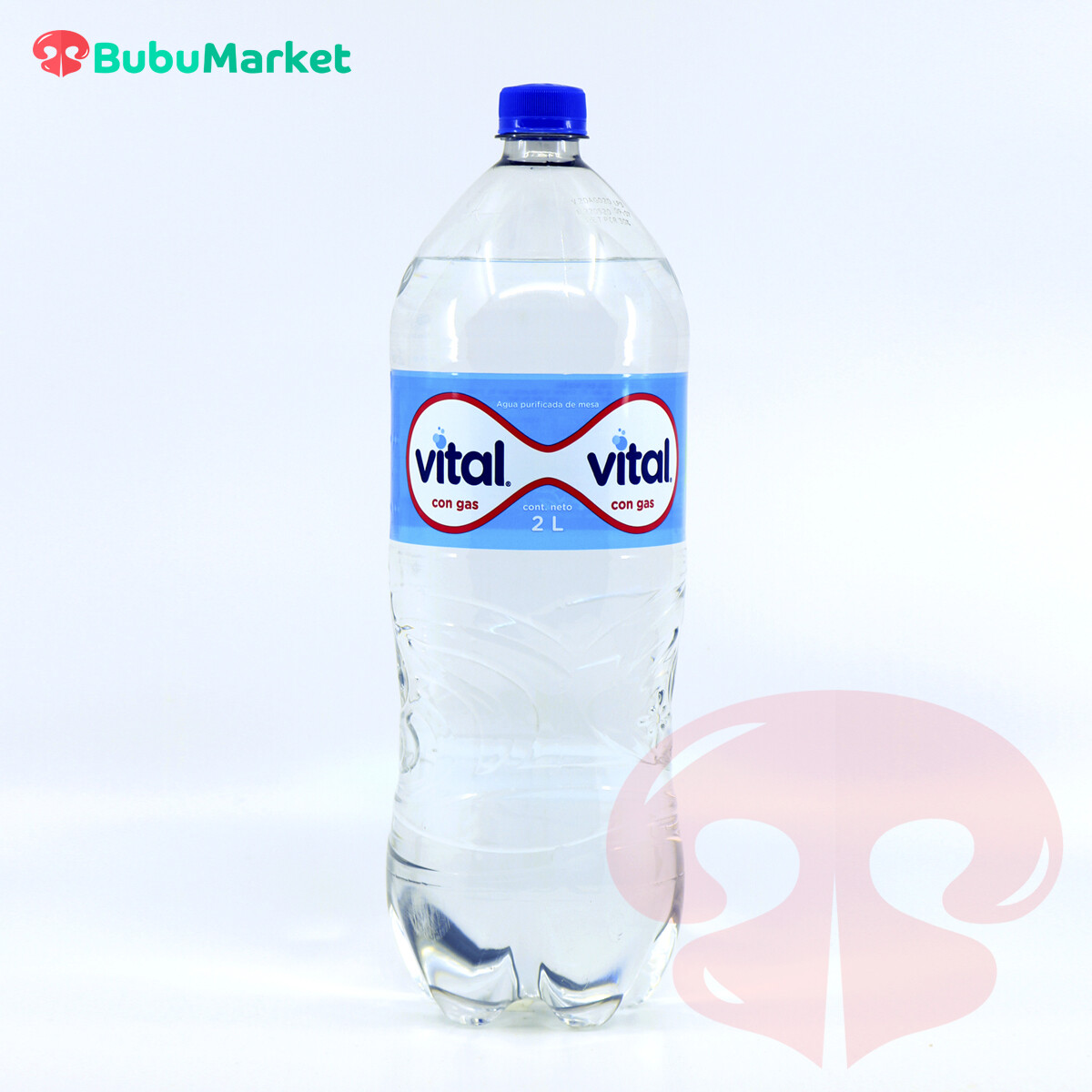 AGUA VITAL CON GAS BOTELLA DE 2 L. AGUA VITAL CON GAS BOTELLA DE 2 L.