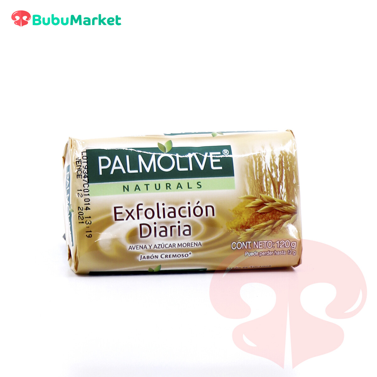 JABON PALMOLIVE AVENA Y AZUCAR MORENA EXFOLIACIÓN DIARIA DE 120 GR. JABON PALMOLIVE AVENA Y AZUCAR MORENA EXFOLIACIÓN DIARIA DE 120 GR.