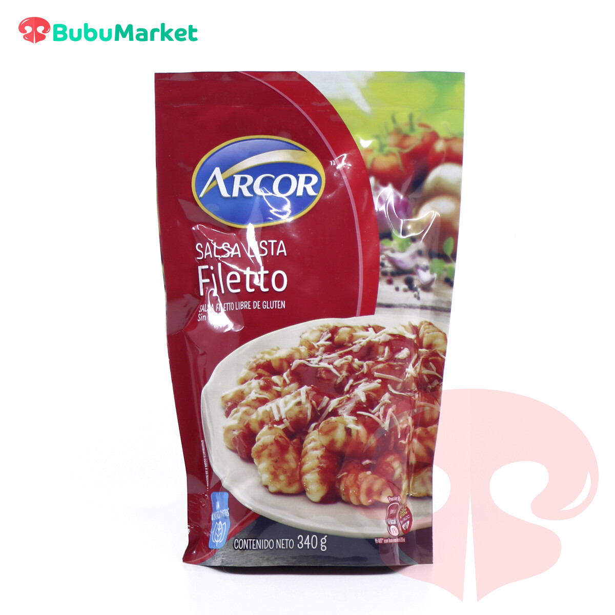 SALSA LISTA FILETTO ARCOR DE 340 GR. SALSA LISTA FILETTO ARCOR DE 340 GR.