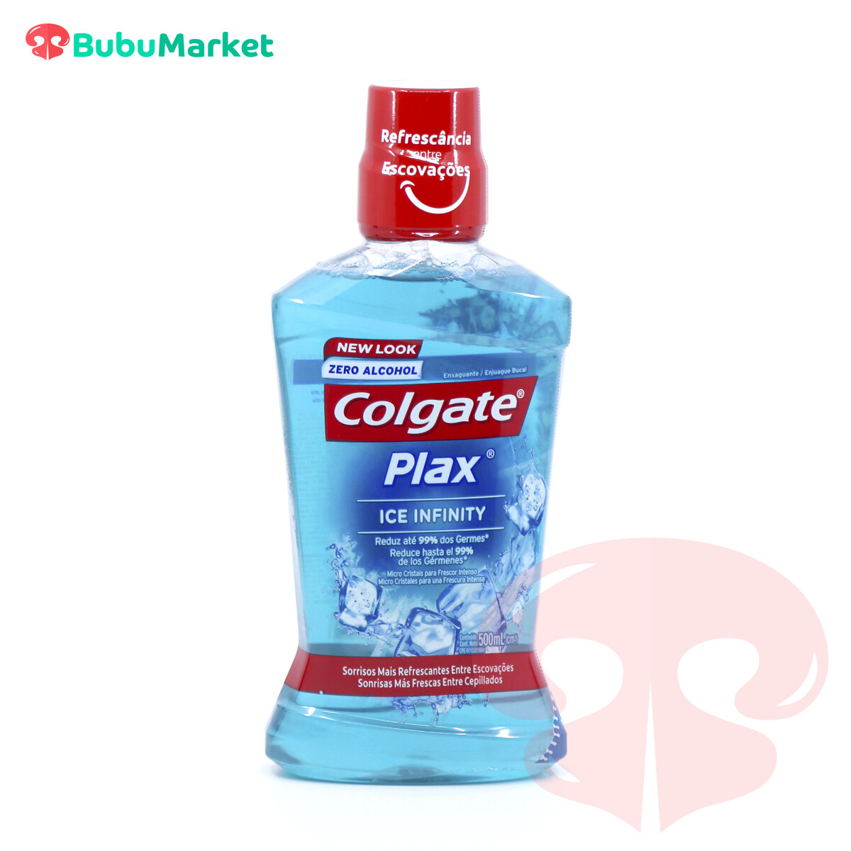 ENJUAGUE BUCAL COLGATE PLAX ICE INFINITY DE 500 ML. ENJUAGUE BUCAL COLGATE PLAX ICE INFINITY DE 500 ML.