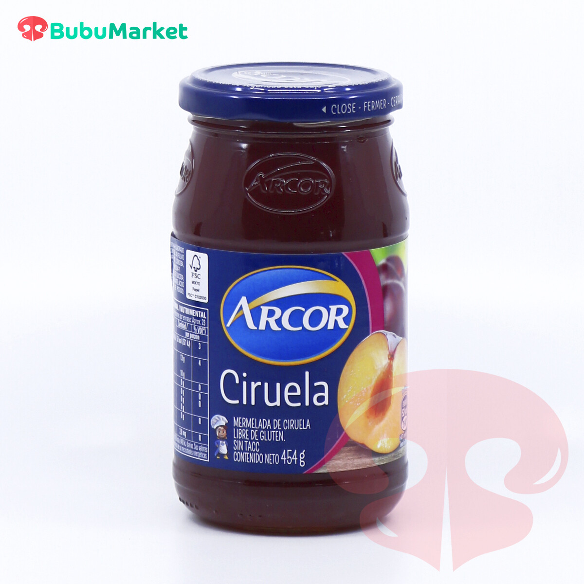 MERMELADA EN FRASCO CIRUELA ARCOR 454 GR. MERMELADA EN FRASCO CIRUELA ARCOR 454 GR.