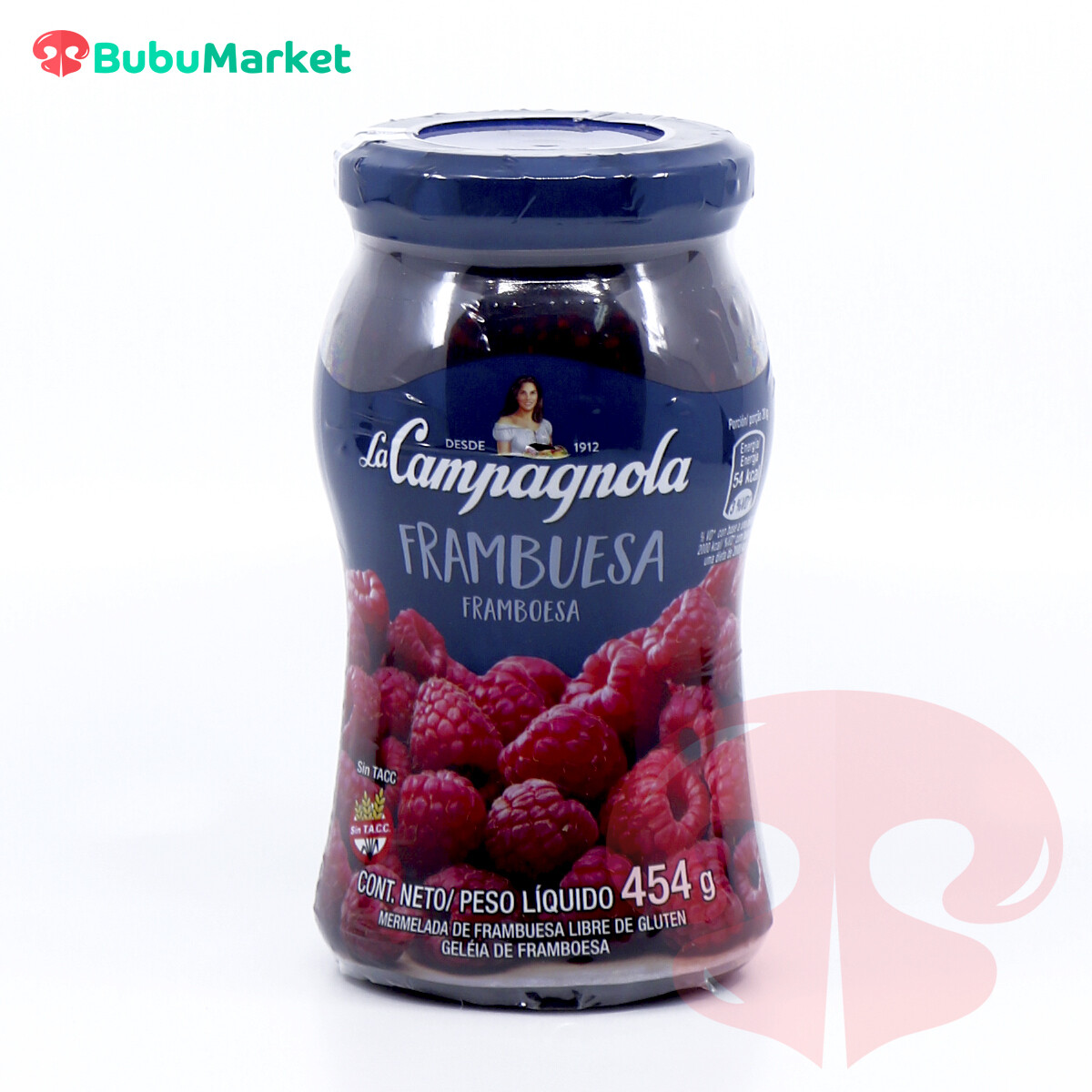MERMELADA EN FRASCO FRAMBUESA LA CAMPAGNOLA 454 GR. MERMELADA EN FRASCO FRAMBUESA LA CAMPAGNOLA 454 GR.