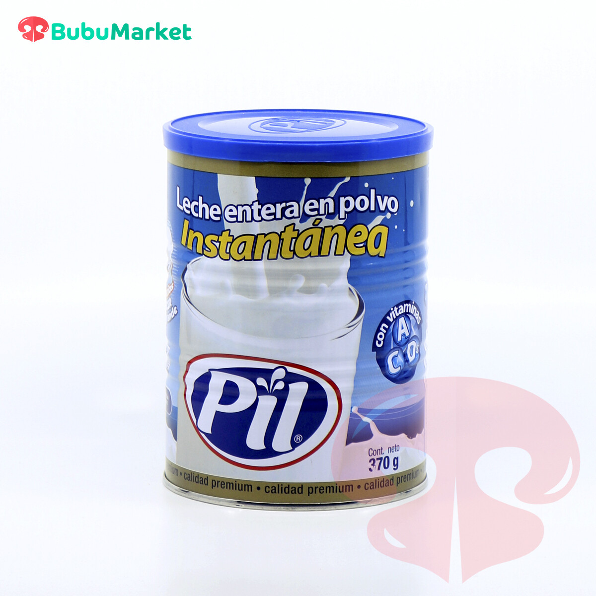 LECHE ENTERA EN POLVO INSTANTANEA PIL EN LATA DE 370 GR. LECHE ENTERA EN POLVO INSTANTANEA PIL EN LATA DE 370 GR.