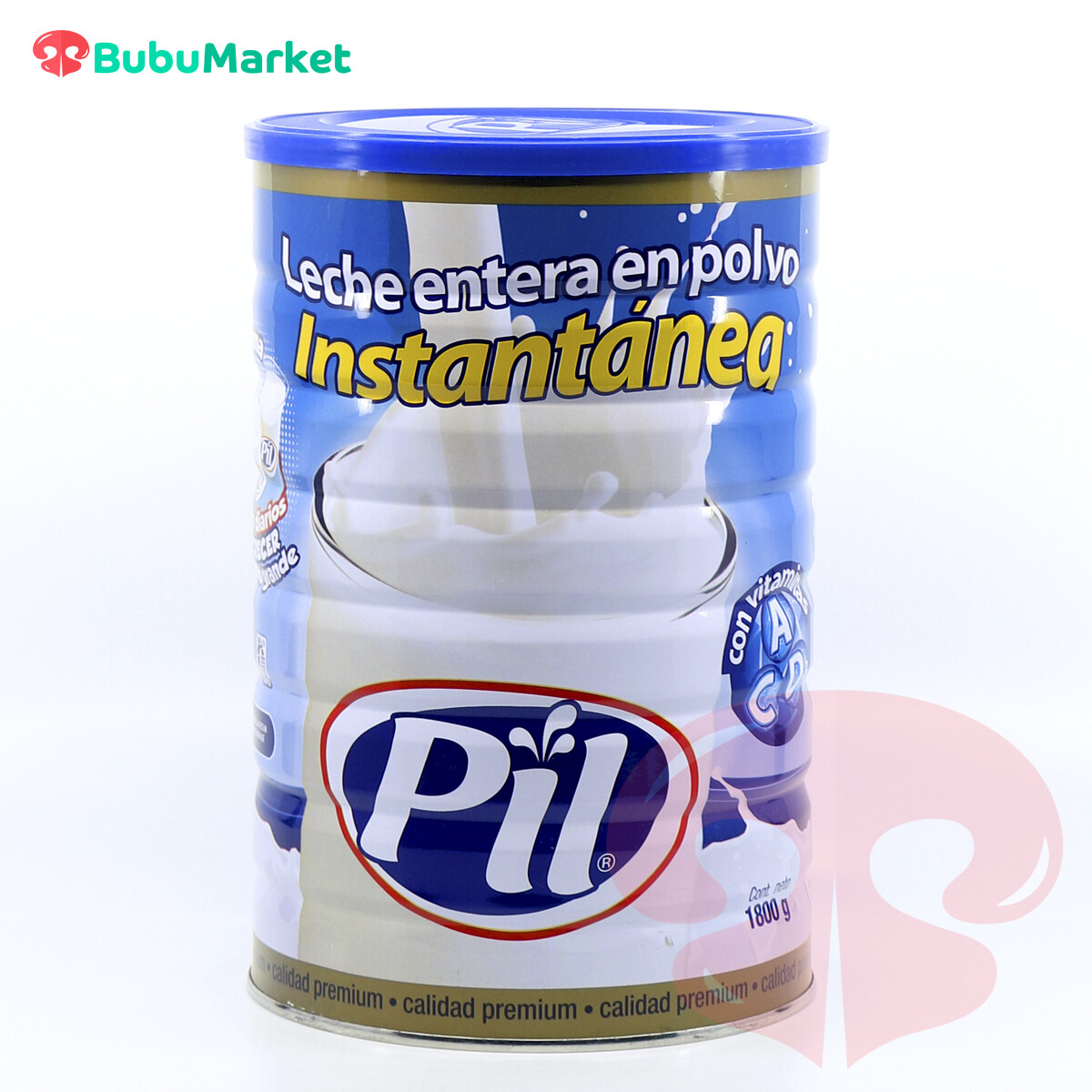 LECHE ENTERA EN POLVO INSTANTANEA PIL EN LATA DE 1800 GR. LECHE ENTERA EN POLVO INSTANTANEA PIL EN LATA DE 1800 GR.