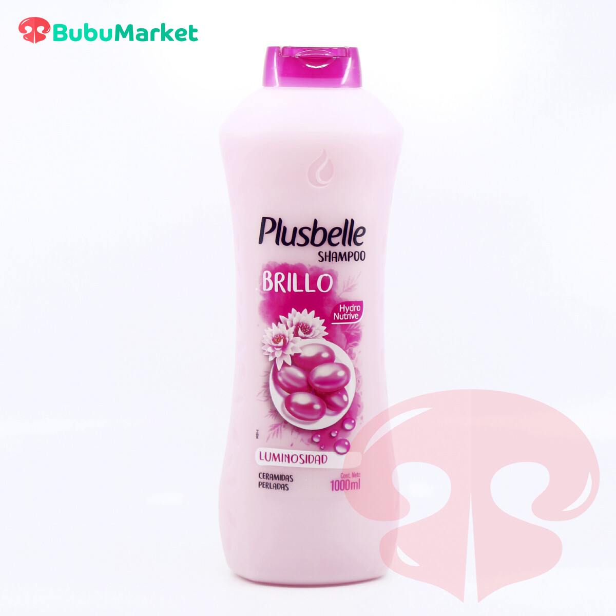 SHAMPOO PLUSBELLE BRILLO CERAMIDAS PERLADAS 1 L. SHAMPOO PLUSBELLE BRILLO CERAMIDAS PERLADAS 1 L.