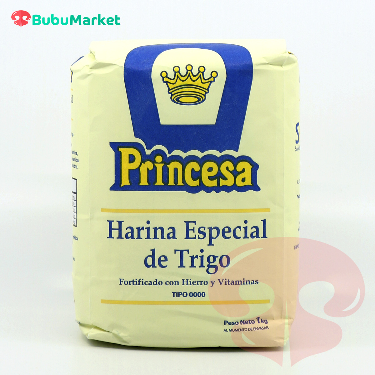 HARINA ESPECIAL DE TRIGO PRINCESA DE 1 KG. HARINA ESPECIAL DE TRIGO PRINCESA DE 1 KG.