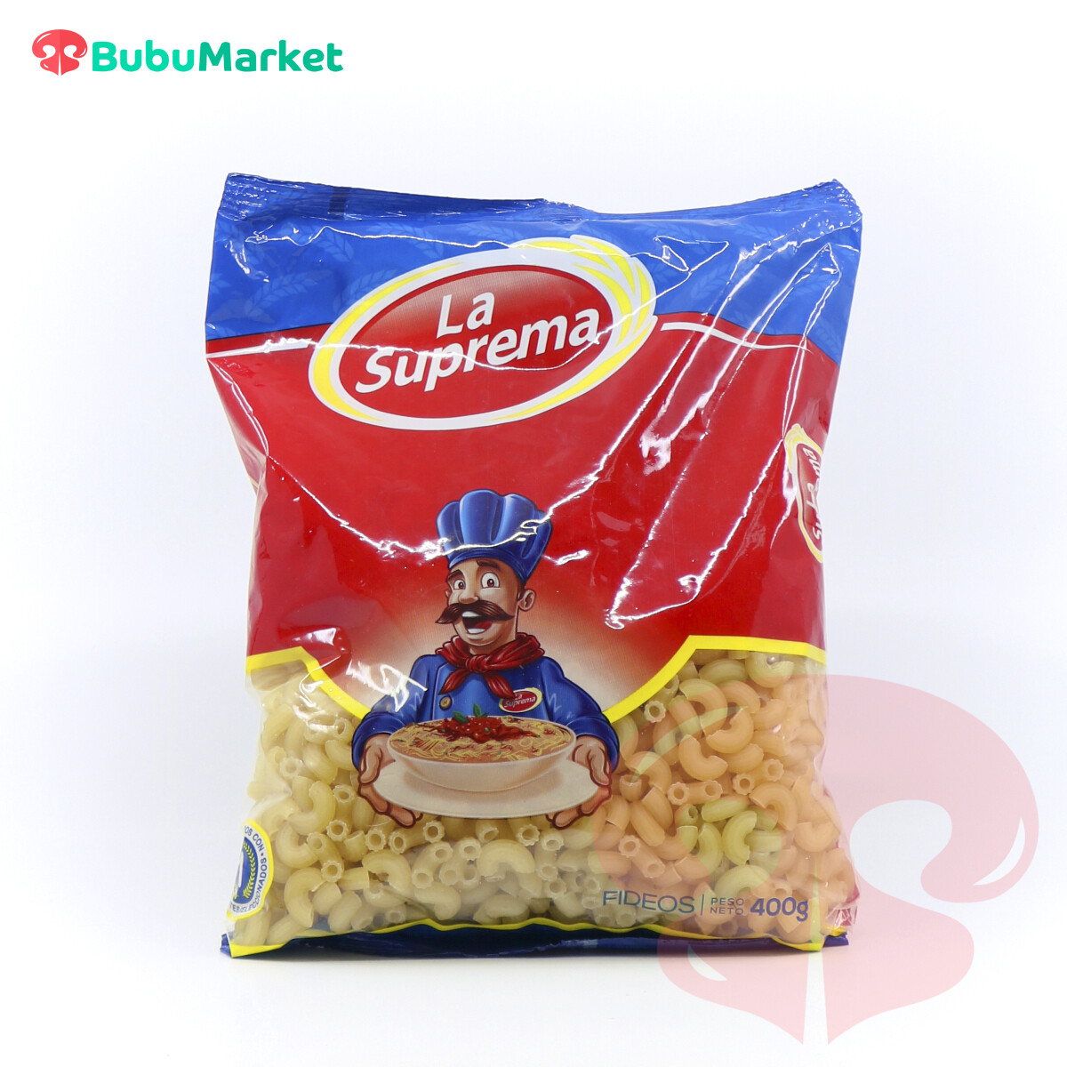 FIDEOS LA SUPREMA CODITO DE 400 GR. FIDEOS LA SUPREMA CODITO DE 400 GR.