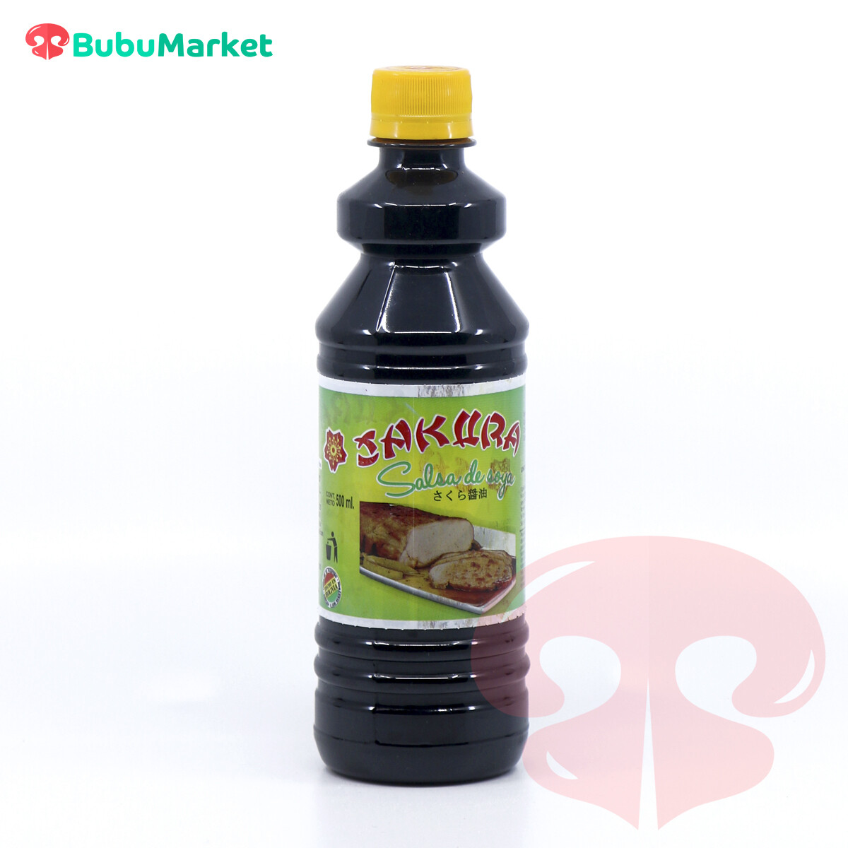 SALSA DE SOYA SAKURA DE 500 ML. SALSA DE SOYA SAKURA DE 500 ML.