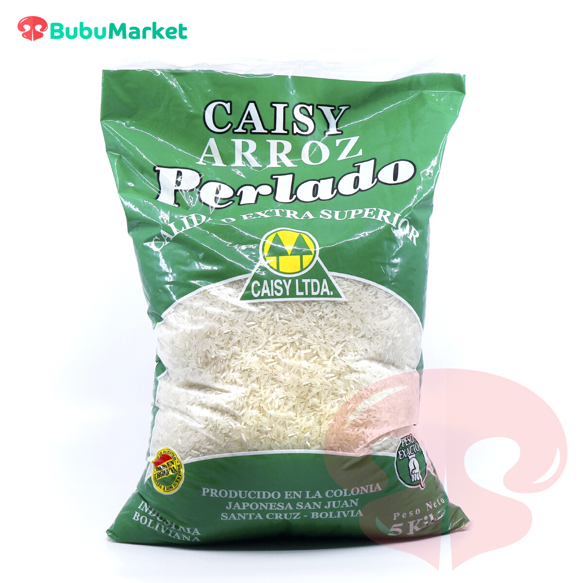 ARROZ CAISY PERLADO BOLSA DE 5 KL. ARROZ CAISY PERLADO BOLSA DE 5 KL.