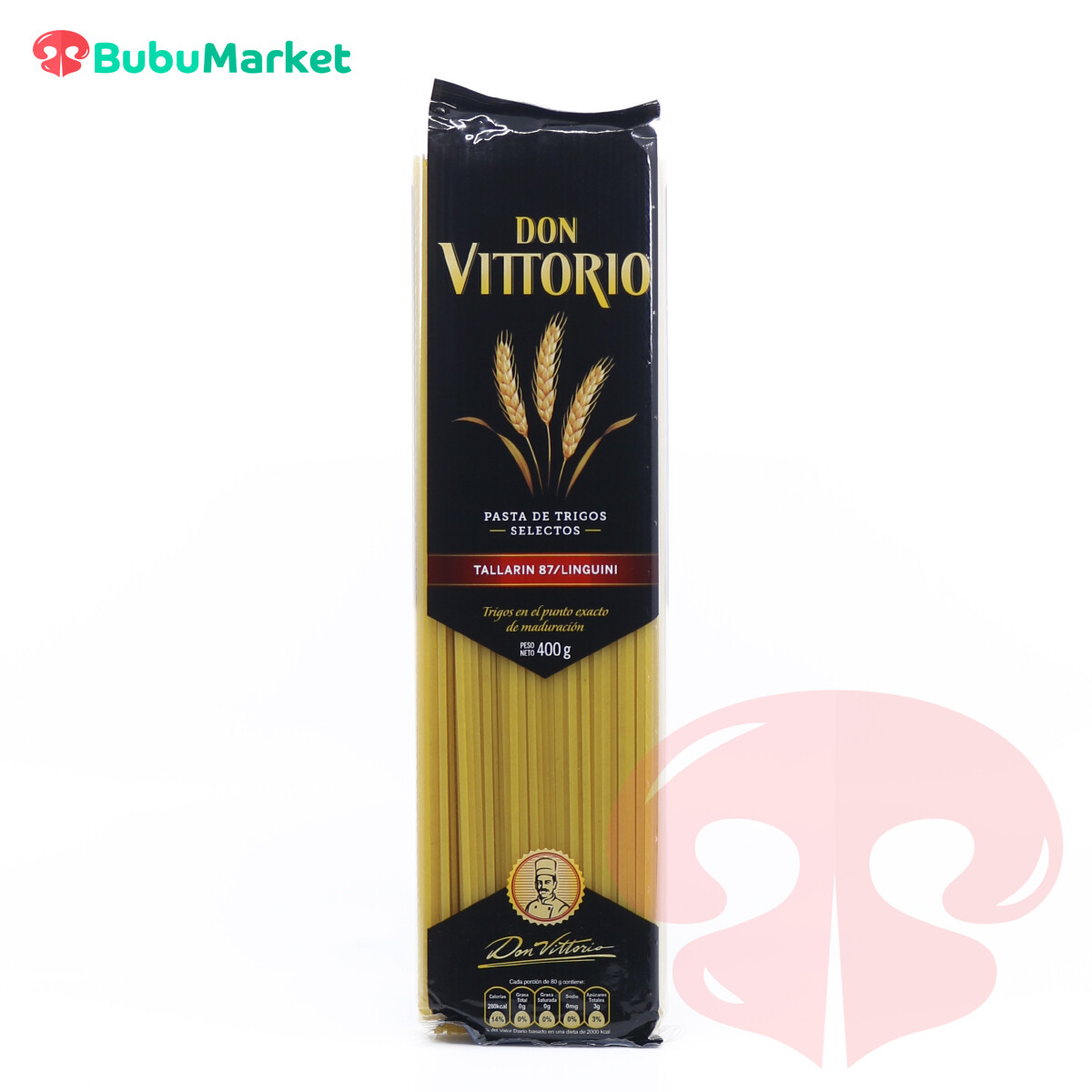 PASTA DON VITTORIO TALLARIN 87/LINGUINI DE 400 GR. PASTA DON VITTORIO TALLARIN 87/LINGUINI DE 400 GR.