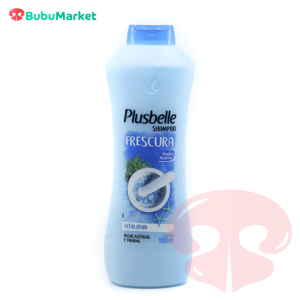 SHAMPOO PLUSBELLE FRESCURA ALGAS EXOTICAS Y TAURINA 1 L. SHAMPOO PLUSBELLE FRESCURA ALGAS EXOTICAS Y TAURINA 1 L.