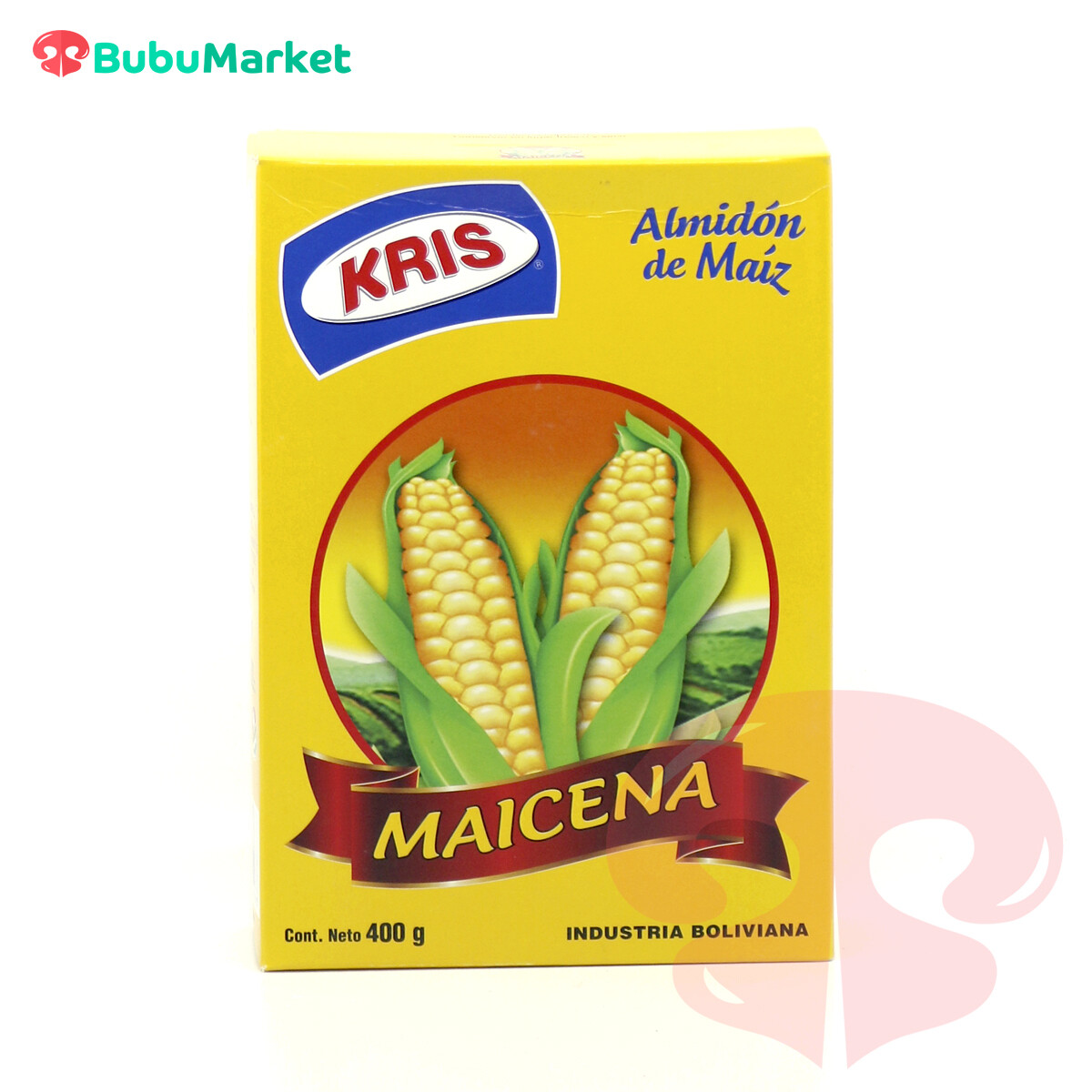 MAICENA ALMIDON DE MAIZ KRIS CAJA DE 400 GR. MAICENA ALMIDON DE MAIZ KRIS CAJA DE 400 GR.