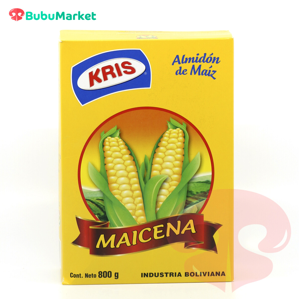 MAICENA ALMIDON DE MAIZ KRIS CAJA DE 800 GR. MAICENA ALMIDON DE MAIZ KRIS CAJA DE 800 GR.