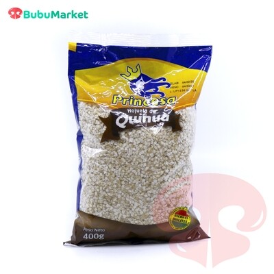 HOJUELA DE QUINUA PRINCESA BOLSA DE 400 GR. HOJUELA DE QUINUA PRINCESA BOLSA DE 400 GR.