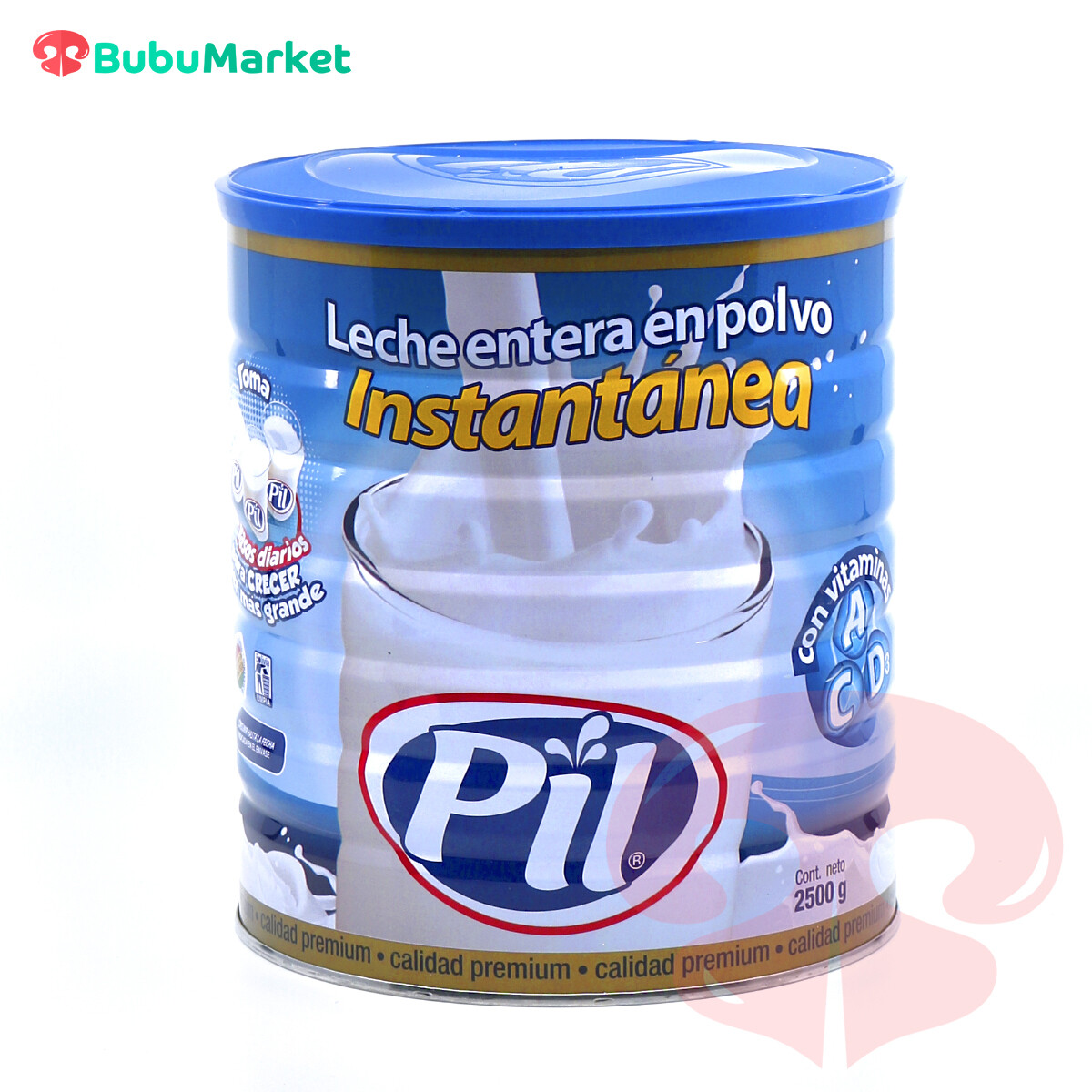 LECHE ENTERA EN POLVO INSTANTANEA PIL EN LATA DE 2500 GR. LECHE ENTERA EN POLVO INSTANTANEA PIL EN LATA DE 2500 GR.
