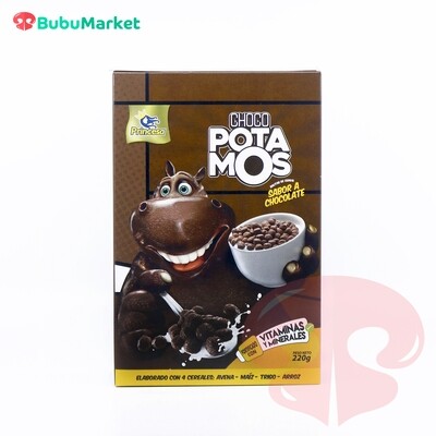 CEREAL CHOCOPOTAMOS PRINCESA CAJA DE 220 GR. CEREAL CHOCOPOTAMOS PRINCESA CAJA DE 220 GR.