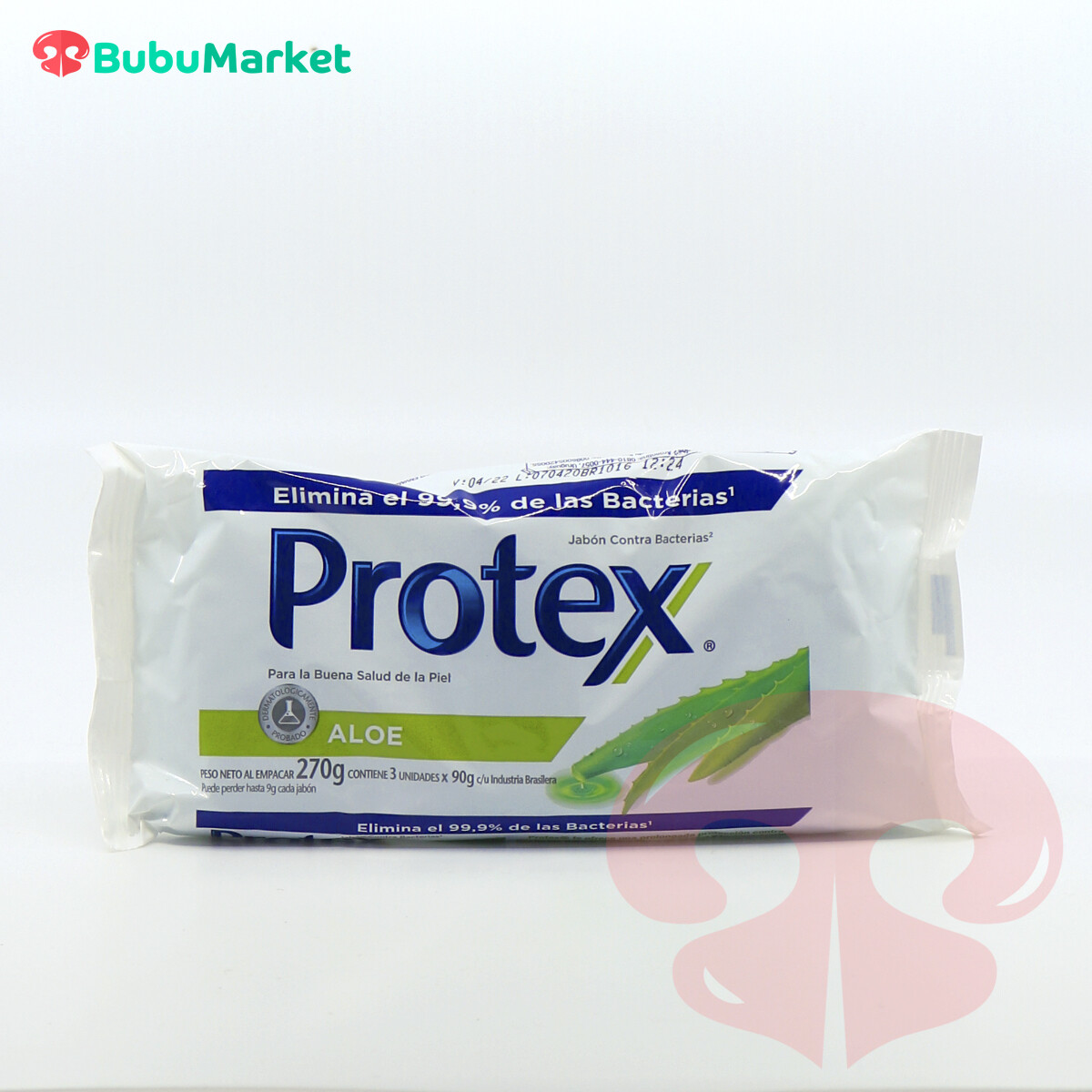 JABON PROTEX ALOE TRIPACK DE 270 GR. JABON PROTEX ALOE TRIPACK DE 270 GR.