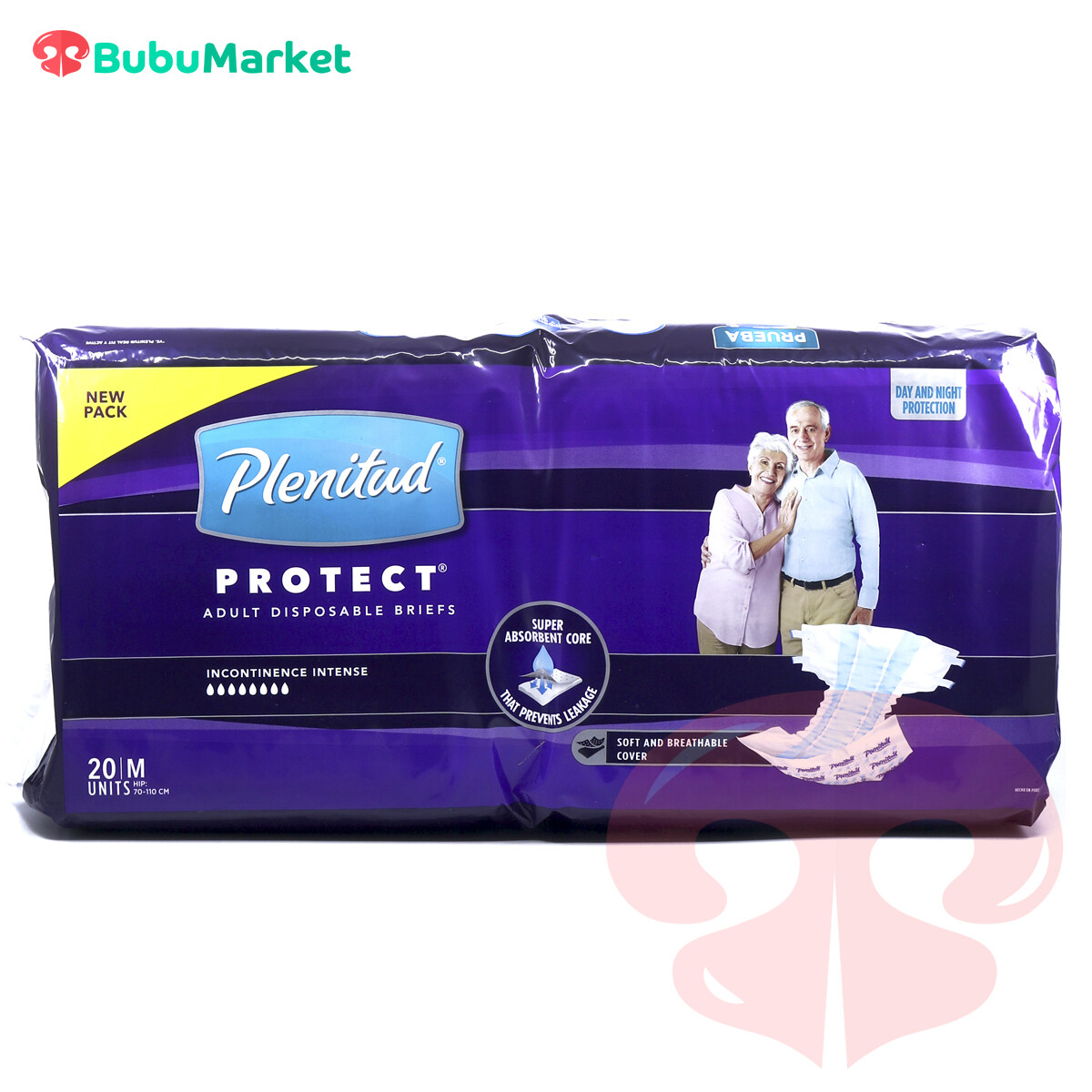 PAÑAL PLENITUD PROTECT TALLA M DE 20 U. PAÑAL PLENITUD PROTECT TALLA M DE 20 U.