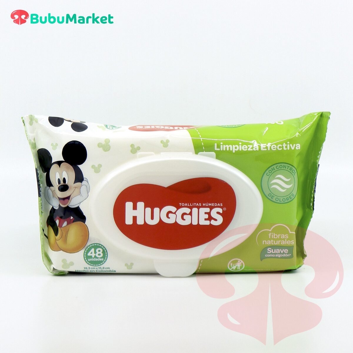 TOALLITAS HUMEDAS HUGGIES LIMPIEZA EFECTIVA DE 48 U. TOALLITAS HUMEDAS HUGGIES LIMPIEZA EFECTIVA DE 48 U.