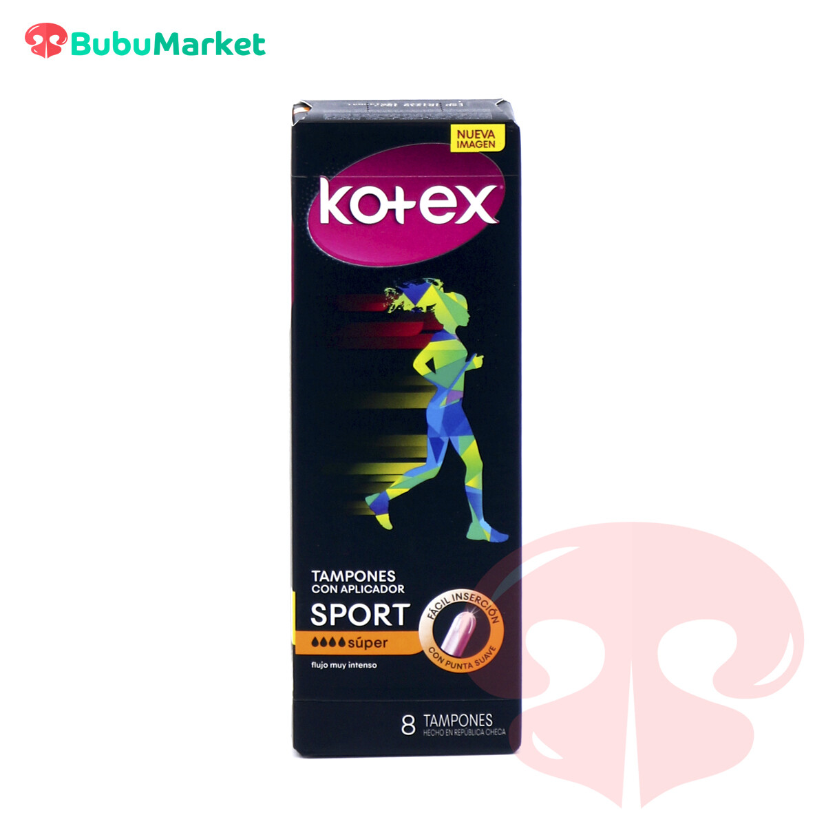 TAMPONES CON APLICADOR KOTEX SPORT SUPER 8 U. TAMPONES CON APLICADOR KOTEX SPORT SUPER 8 U.