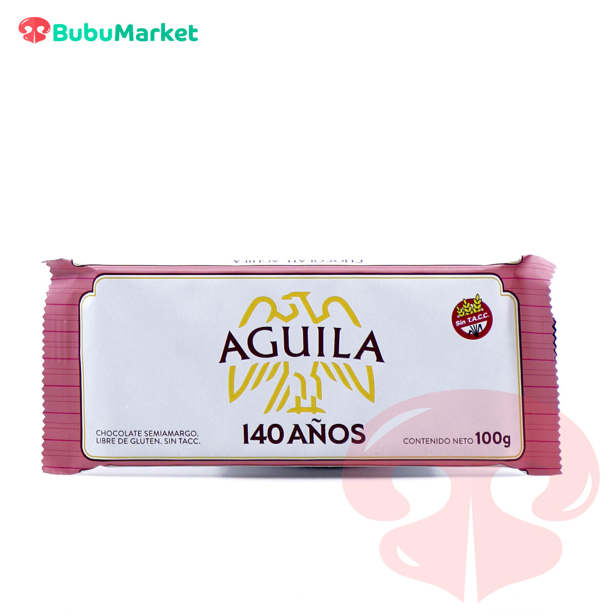 CHOCOLATE SEMIAMARGO AGUILA TABLETA 100 GR. CHOCOLATE SEMIAMARGO AGUILA TABLETA 100 GR.