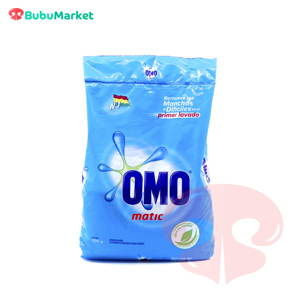 DETERGENTE EN POLVO OMO MATIC 700 G. DETERGENTE EN POLVO OMO MATIC 700 G.