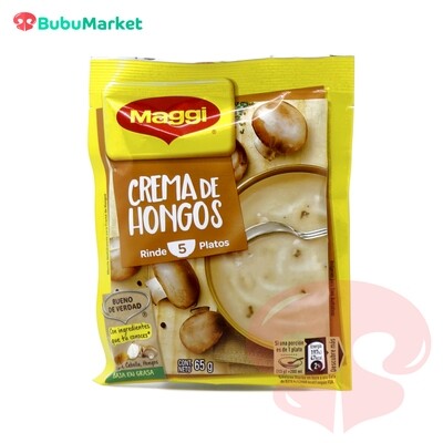 CREMA DE HONGOS MAGGI SOBRE DE 65 GR. CREMA DE HONGOS MAGGI SOBRE DE 65 GR.