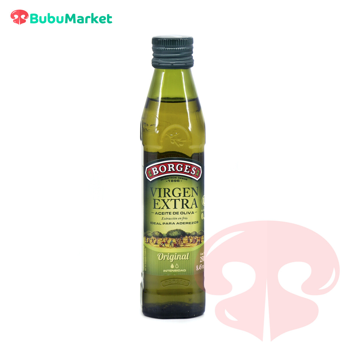 ACEITE DE OLIVA EXTRA VIRGEN BORGES BOTELLA DE 250 ML. ACEITE DE OLIVA EXTRA VIRGEN BORGES BOTELLA DE 250 ML.