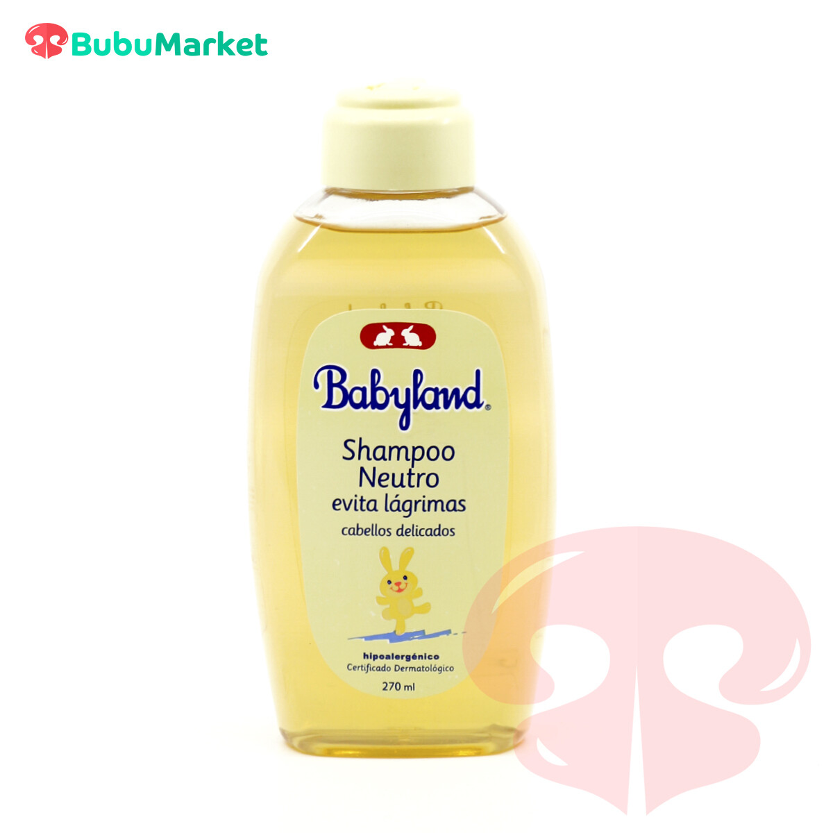 SHAMPOO NEUTRO EVITA LAGRIMAS BABYLAND 270 ML. SHAMPOO NEUTRO EVITA LAGRIMAS BABYLAND 270 ML.