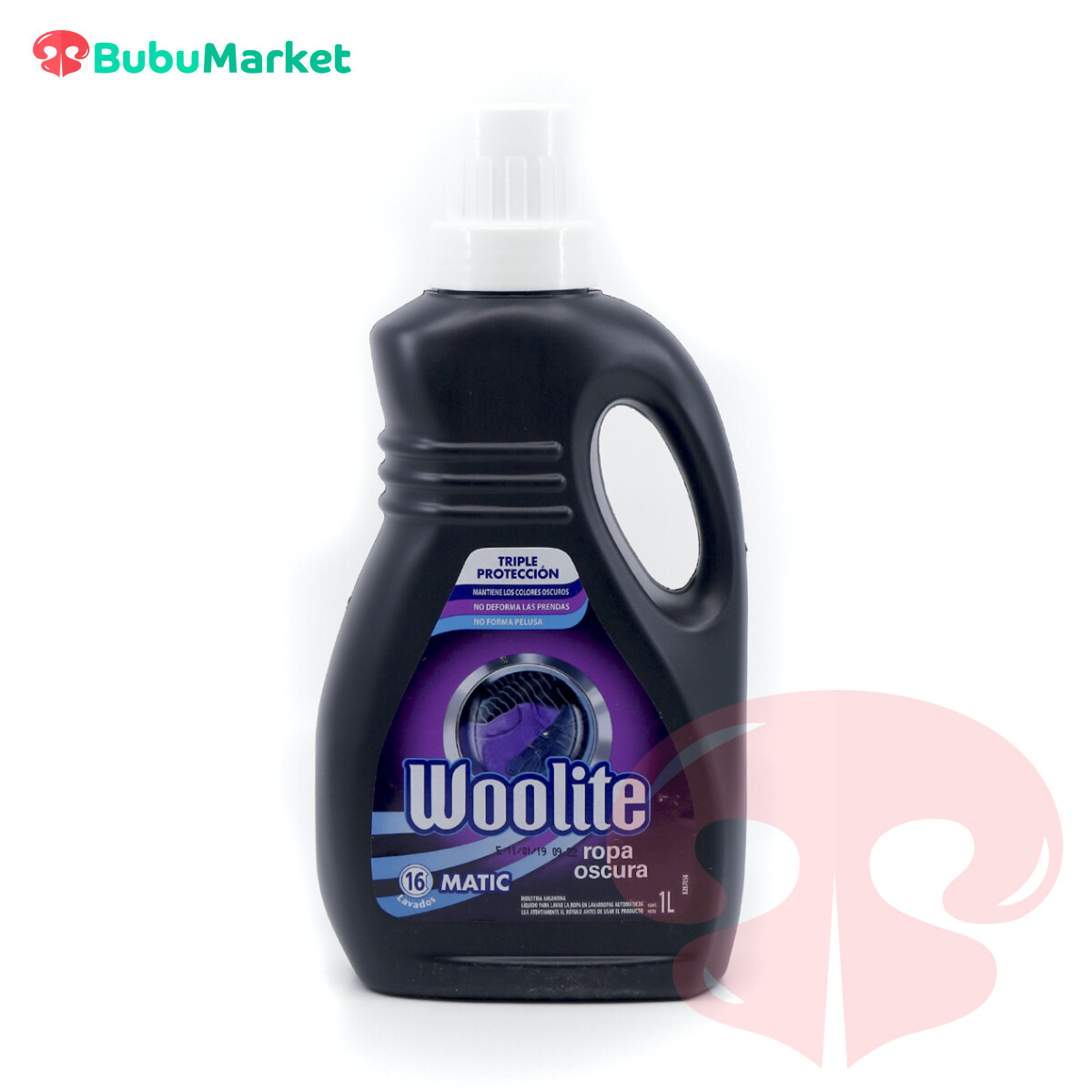 DETERGENTE LIQUIDO WOOLITE ROPA OSCURA BOTELLA DE 1 L. DETERGENTE LIQUIDO WOOLITE ROPA OSCURA BOTELLA DE 1 L.