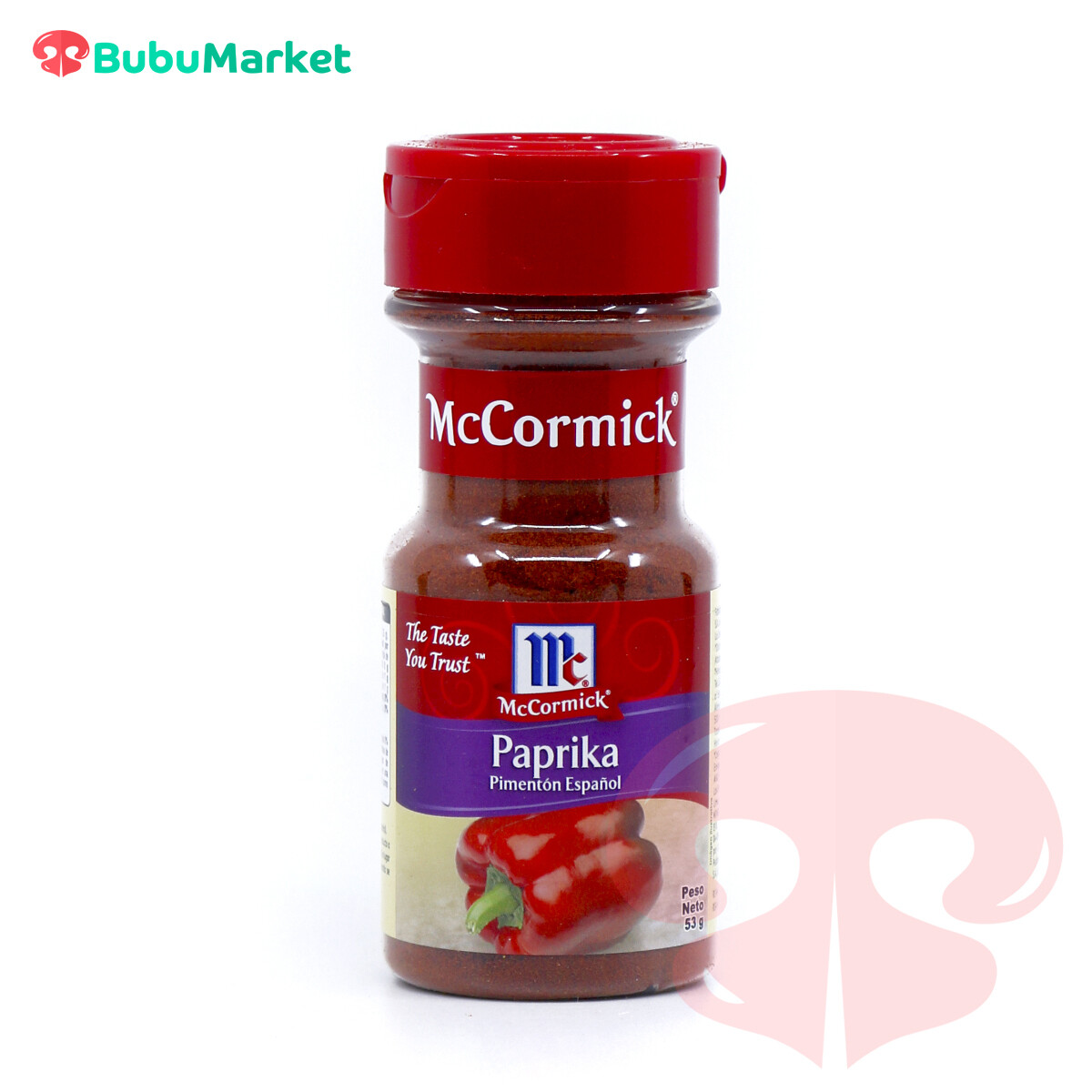 PAPRIKA MCCORMICK FRASCO DE 53 GR. PAPRIKA MCCORMICK FRASCO DE 53 GR.