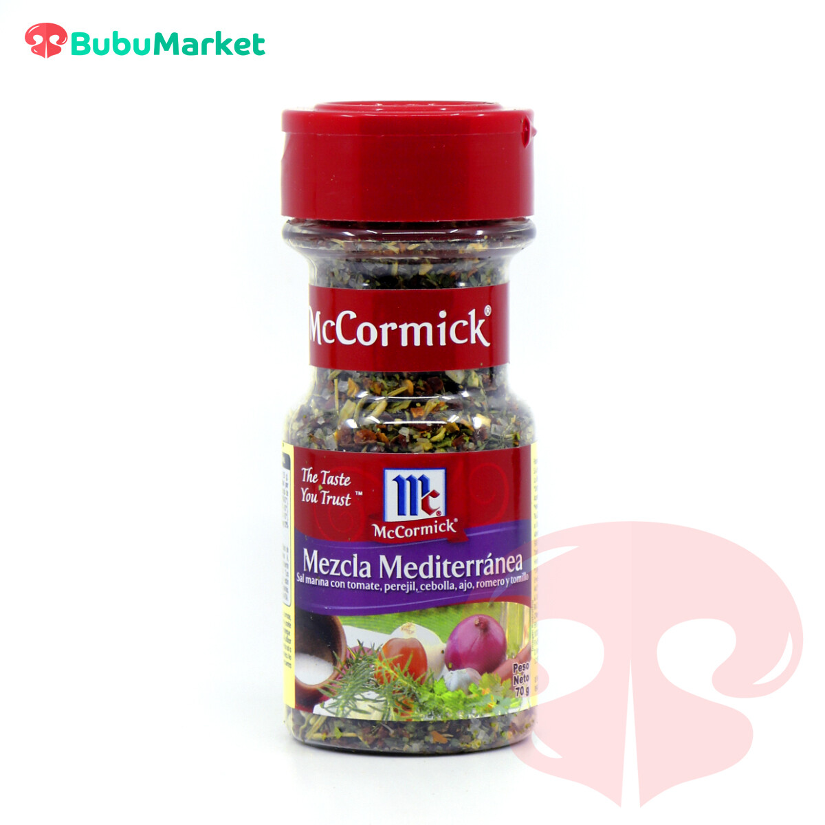 MEZCLA MEDITERRANEA MCCORMICK FRASCO DE 70 GR. MEZCLA MEDITERRANEA MCCORMICK FRASCO DE 70 GR.