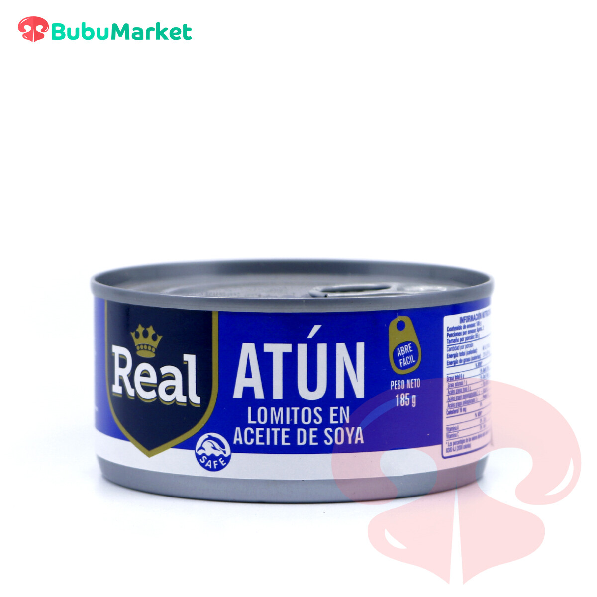 ATUN REAL LOMITOS EN ACEITE DE SOYA 185 GR. ATUN REAL LOMITOS EN ACEITE DE SOYA 185 GR.