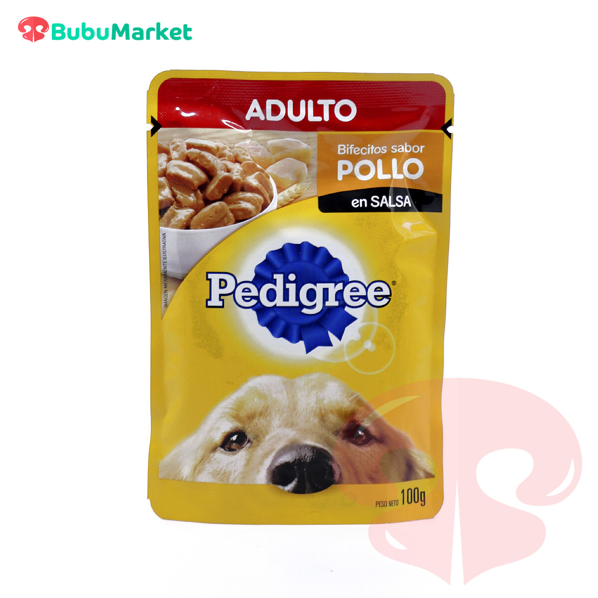 BIFECITOS SABOR POLLO PEDIGREE ADULTO SACHET DE 100 GR. BIFECITOS SABOR POLLO PEDIGREE ADULTO SACHET DE 100 GR.