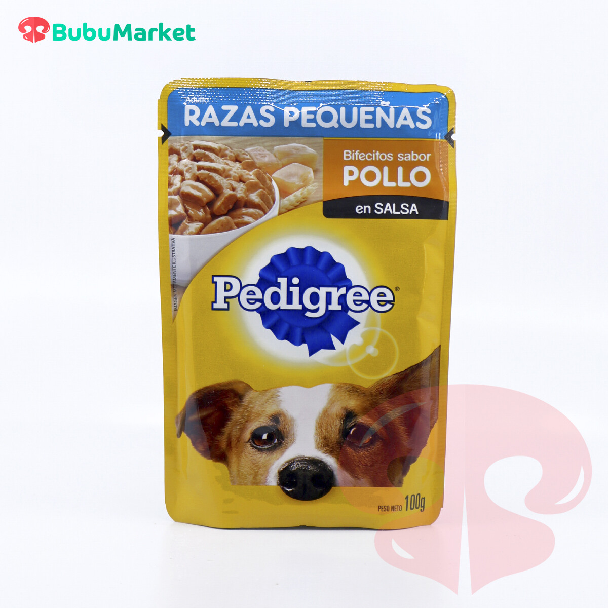 BIFECITOS SABOR POLLO PEDIGREE RAZAS PEQUEÑAS SACHET DE 100 GR. BIFECITOS SABOR POLLO PEDIGREE RAZAS PEQUEÑAS SACHET DE 100 GR.