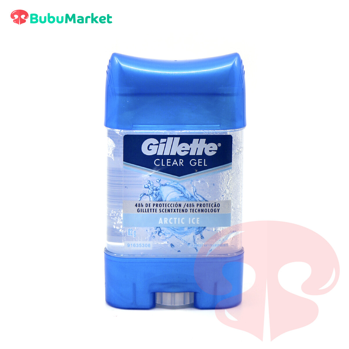 DESODORANTE EN BARRA GILLETTE CLEAR GEL ARCTIC ICE 82 GR. DESODORANTE EN BARRA GILLETTE CLEAR GEL ARCTIC ICE 82 GR.