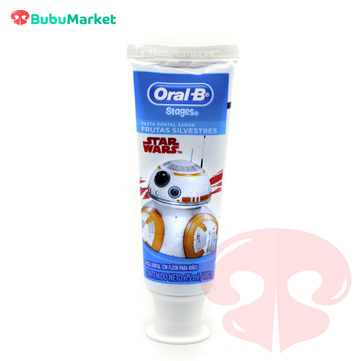 PASTA DENTAL PARA NIÑOS ORAL B STAGES STAR WARS DE 75 ML. PASTA DENTAL PARA NIÑOS ORAL B STAGES STAR WARS DE 75 ML.