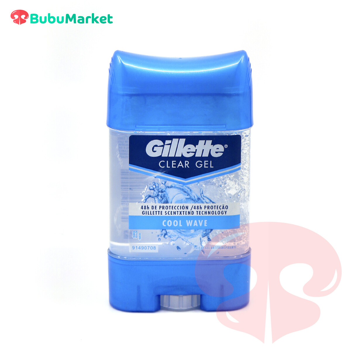 DESODORANTE EN BARRA GILLETTE CLEAR GEL COOL WAVE 82 GR. DESODORANTE EN BARRA GILLETTE CLEAR GEL COOL WAVE 82 GR.