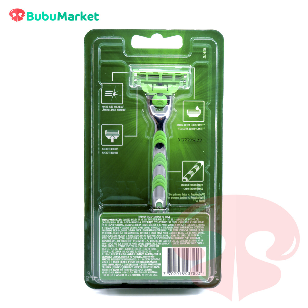 AFEITADORA GILLETTE MACH 3 SENSITIVE AFEITADORA GILLETTE MACH 3 SENSITIVE
