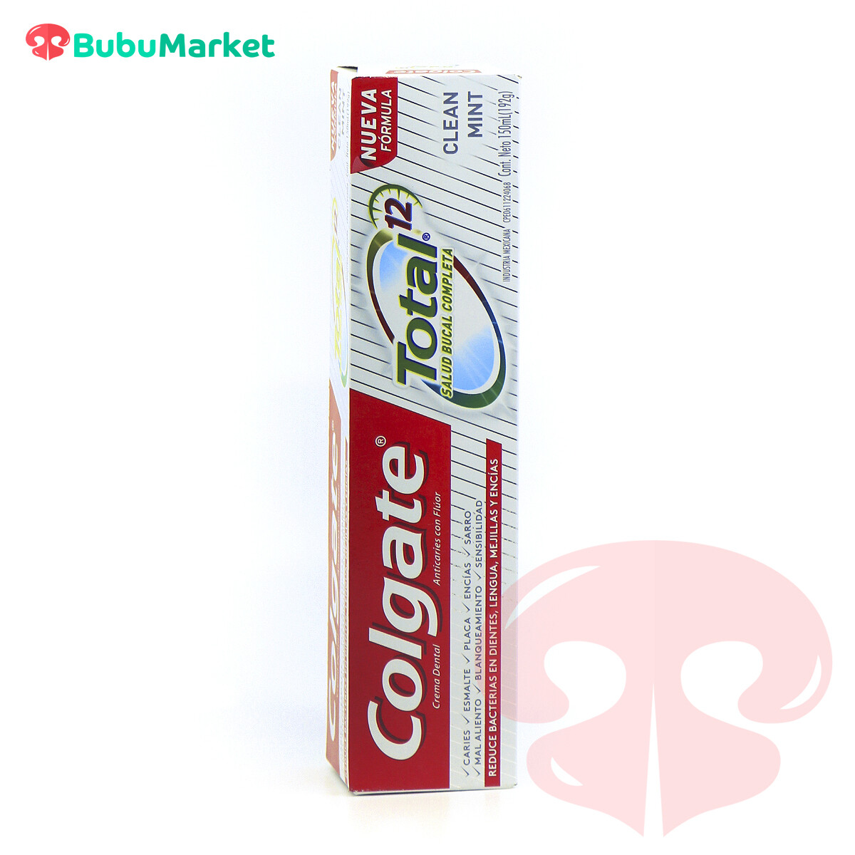 PASTA DENTAL COLGATE TOTAL 12 DE 192 GR. PASTA DENTAL COLGATE TOTAL 12 DE 192 GR.