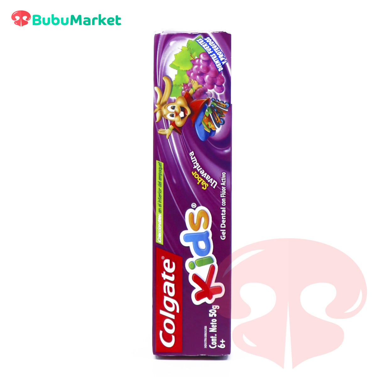 PASTA DENTAL COLGATE KIDS UVAVENTURA 6+ DE 50 GR. PASTA DENTAL COLGATE KIDS UVAVENTURA 6+ DE 50 GR.